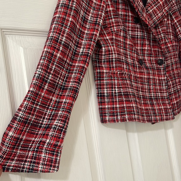 Brooks Brother Tweed Blazer-woven in Italy size 10 - Picture 4 of 9